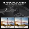 2024 New RC Drone With 4K HD Dual Camera WiFi FPV Foldable Quadcopter +4 Battery - Image 12